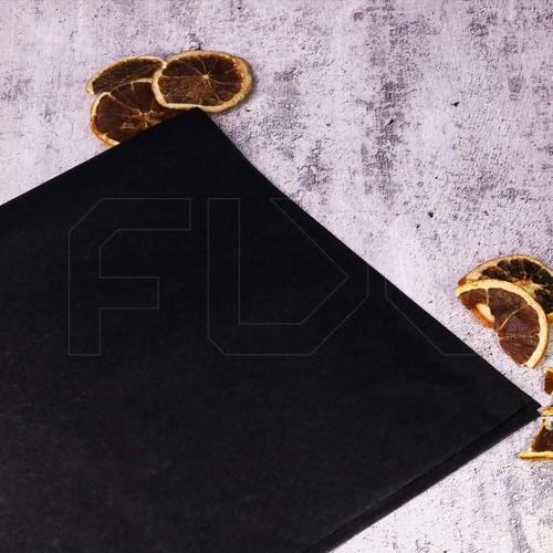 Бумага тишью, подарочная, черная, 70х50 см — BP002-70x50