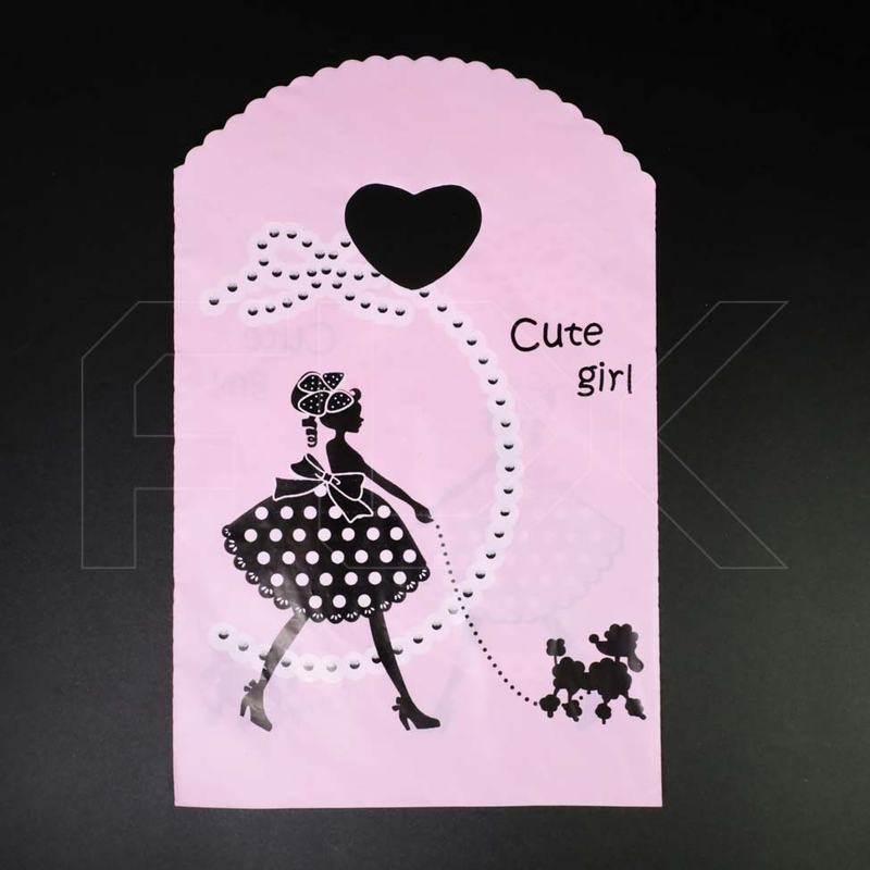 Пакет "Cute girl" 13х21 2