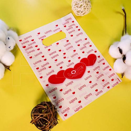 Пакет "Love сердечки" 15х20 — PR407-15x20